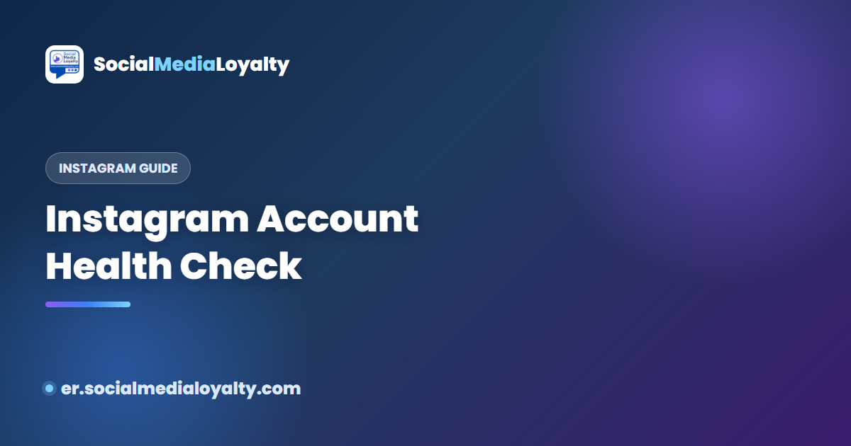 Instagram Account Health Check: How to Vet Any Account (2026)